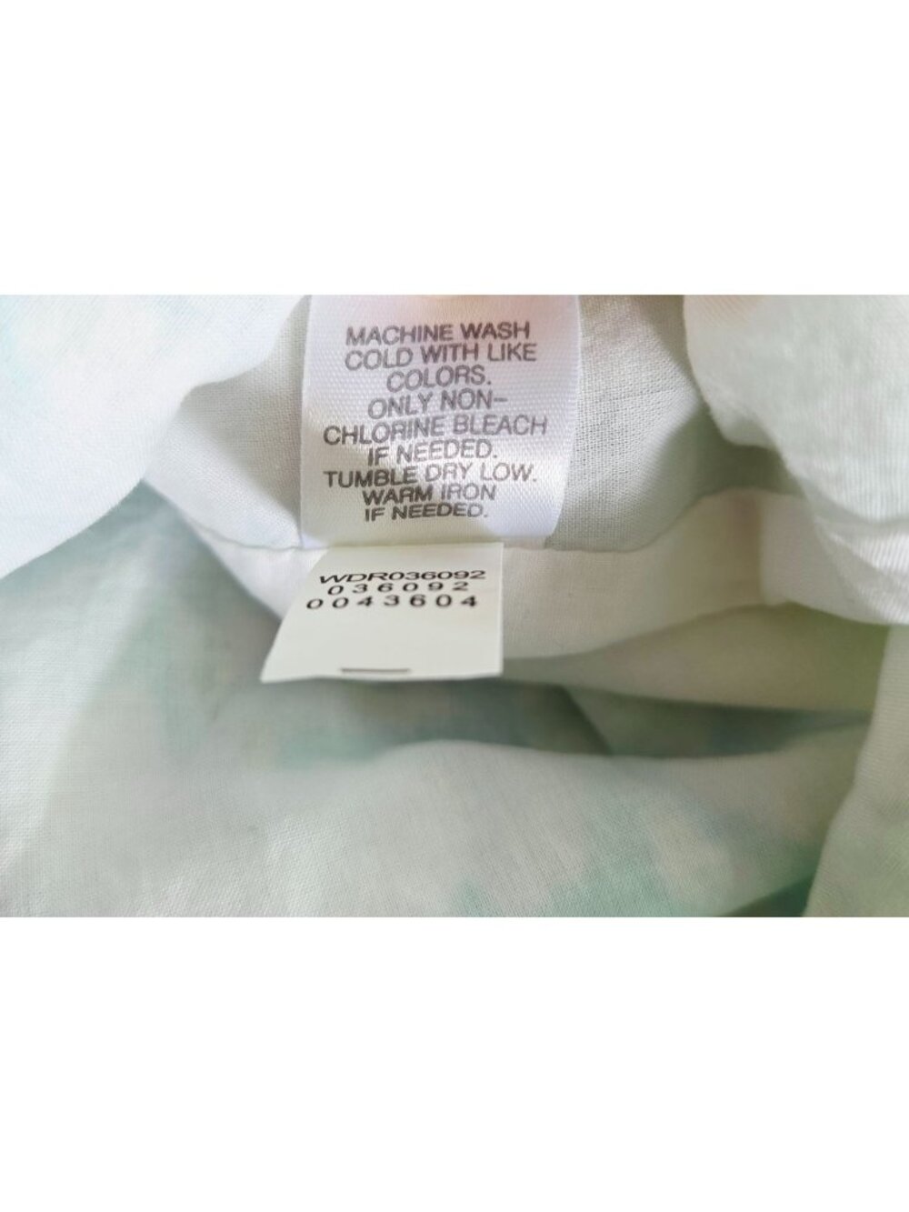 J. Jill Love Linen Sleeveless V-Neck Dress XL Petite Green Aqua Sea Turtle Print - Picture 5 of 13